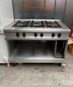 Professionele Horeca RVS 6-pits Gasfornuis Fornuis Bezorging, Ophalen of Verzenden, Gas, 5 kookzones of meer