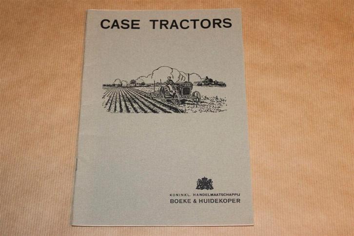 Case Tractors - Facsimile uitgave 1920, Boeken, Vervoer en Transport, Zo goed als nieuw, Tractor en Landbouw, Ophalen of Verzenden