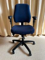 Ikea Verksam ergonomische bureaustoel, Ophalen, Blauw, Zo goed als nieuw, Bureaustoel
