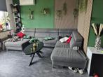 Loungebank met uitschuifbaar middenstuk, Tuin en Terras, Tuinsets en Loungesets, Gebruikt, Ophalen of Verzenden, Loungeset, Bank