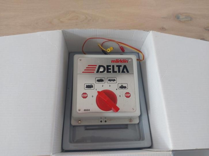 Märklin Delta bedieningspaneel artnr 6604, Hobby en Vrije tijd, Modeltreinen | H0, Zo goed als nieuw, Wagon, Wisselstroom, Märklin