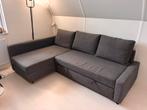 Ikea Friheten slaapbank hoekbank donkergrijs, Ophalen, Gebruikt, Hoekbank, 200 tot 250 cm