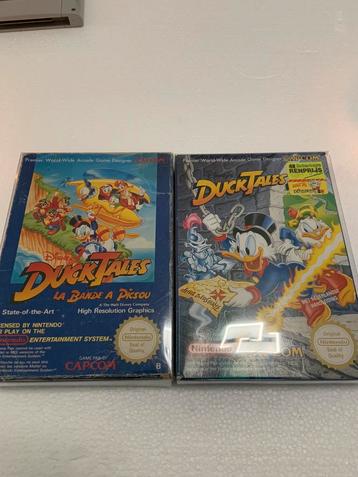 nintendo nes ducktales 1 & 2 beschikbaar voor biedingen
