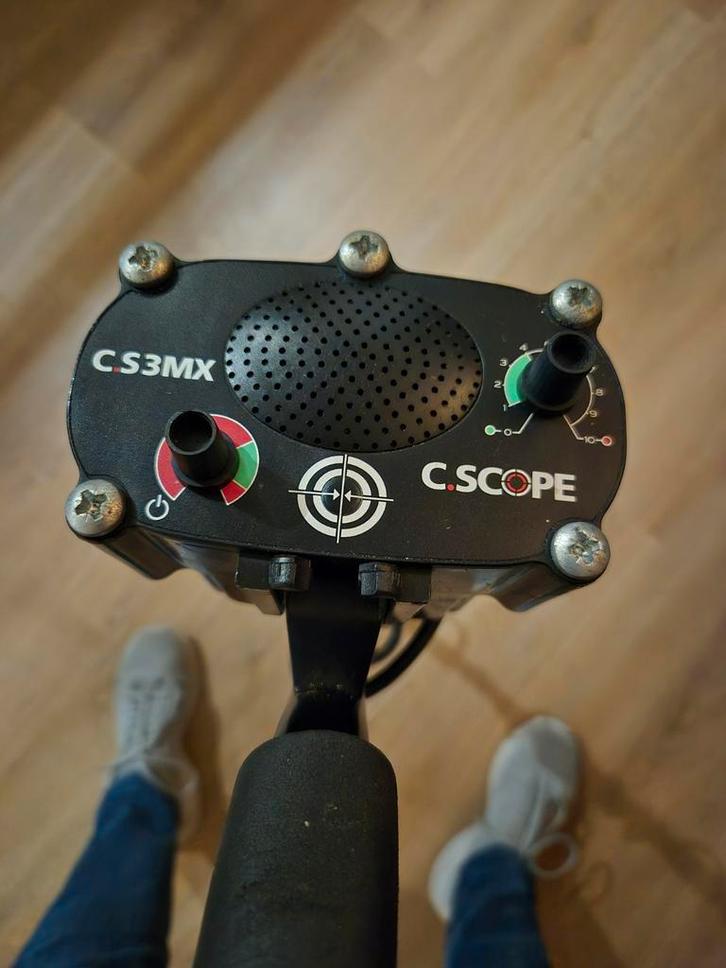 C-Scope CS3MX Metaaldetector - prima staat!, Hobby en Vrije tijd, Metaaldetectors, Zo goed als nieuw, Meer dan 30 cm, C-scope