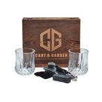 Whiskey set - Whisky - Whiskey glazen - Ijsblokjes, Cave & Garden, Verzenden, Nieuw, Kouwe Hoek 1B, Waddinxveen