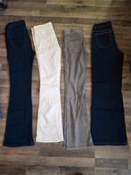 4 keurige broeken, wijde pijp, meisje, maat 164, Ophalen, Gebruikt, Meisje, Broek