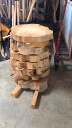 mooie boomstam schijven 40-50 cm----10 euro ps, Doe-het-zelf en Verbouw, Hout en Planken, Ophalen, Overige typen, Nieuw, 50 mm of meer