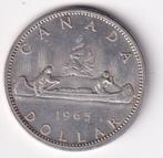 Canada 5 Dollar 1965 met randtikje, Postzegels en Munten, Verzenden, Noord-Amerika, Losse munt, Zilver