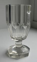 Handgeslepen kristallen glas/vaas, rond 1900, Antiek en Kunst, Antiek | Glas en Kristal, Ophalen of Verzenden