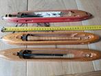 3 industriële Weef schuiten/ boat shuttles, Ophalen of Verzenden, Gebruikt