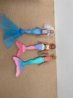 Barbie Zeemeermin Poppen - Set van 3, Ophalen of Verzenden, Gebruikt, Barbie