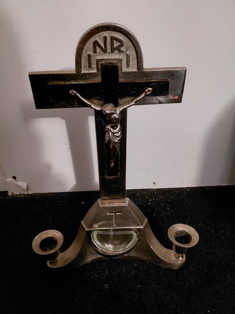 Antieke Kruis, Antiek en Kunst, Antiek | Religie, Ophalen of Verzenden