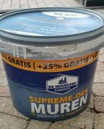 De Muurverf fabriek Supreme dek muren en plafonds RAL 9010, Doe-het-zelf en Verbouw, Verf, Beits en Lak, Ophalen, Gebruikt, 5 tot 10 liter