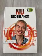NU Nederlands 3F Deel B, Ophalen of Verzenden, Zo goed als nieuw, Overige niveaus, Nederlands