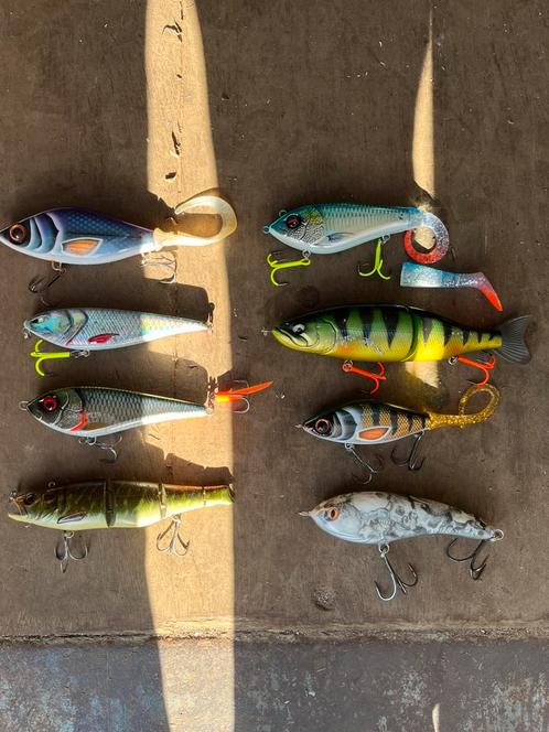 Verschillende hardbaits van top merken., Watersport en Boten, Hengelsport | Roofvissen, Gebruikt, Overige typen, Ophalen