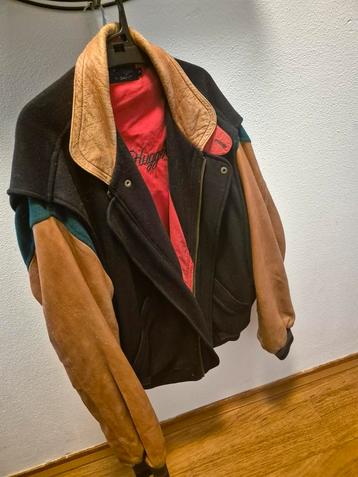 Vintage Gant The Hugger Jacket Size Medium Bomber Harrington beschikbaar voor biedingen