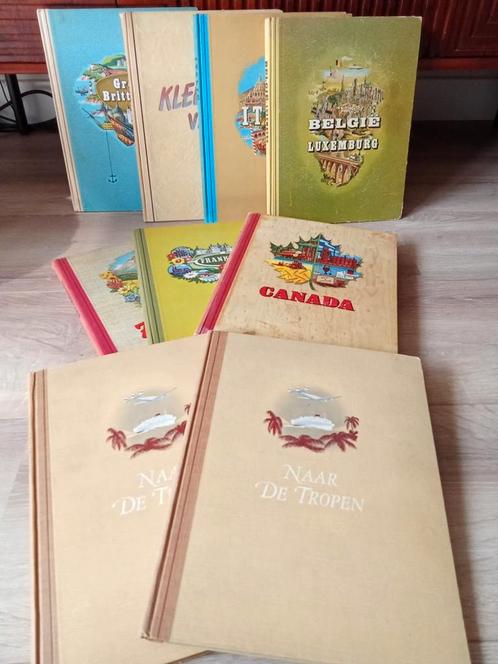 Douwe Egberts Vintage landen boeken, Boeken, Prentenboeken en Plaatjesalbums, Zo goed als nieuw, Ophalen of Verzenden