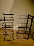 Zwart metalen pannenrek, Huis en Inrichting, Ophalen of Verzenden, Gebruikt