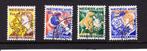 Nederland NVPH 248-251 gestempeld, Postzegels en Munten, Postzegels | Nederland, Verzenden, T/m 1940, Gestempeld