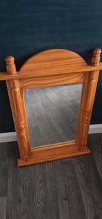 Houten Spiegel beuken, Huis en Inrichting, Woonaccessoires | Spiegels, Minder dan 50 cm, Gebruikt, Ophalen of Verzenden, Minder dan 100 cm