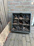 Verticake plantenbak, 9 plantjes, 40cmx40cm grijs, Ophalen of Verzenden, Zo goed als nieuw, Kunststof, Binnen