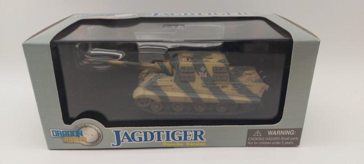Dragon Armor Jagdtiger 60128, Hobby en Vrije tijd, Modelbouw | Auto's en Voertuigen, Nieuw, Tank, 1:50 of kleiner, Overige merken