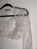 Wit kanten jasje - Maat S, Wit, Ophalen of Verzenden, Zo goed als nieuw, Occasions