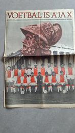 AJAX KRANT 12.MEI 1987 Johan/Jordy CRUIJFF, Verzamelen, Ophalen of Verzenden, Gebruikt, Ajax, Boek of Tijdschrift