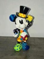 Britto mickey met hoed, Verzamelen, Ophalen of Verzenden, Mickey Mouse, Zo goed als nieuw, Beeldje of Figuurtje