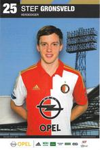 2015-2016 spelerskaart Feyenoord - Stef Gronsveld, Ophalen of Verzenden, Zo goed als nieuw, Feyenoord, Spelerskaart