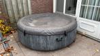 Intex PureSpa Greywood Deluxe - 6 pers, Tuin en Terras, Ophalen, Gebruikt, Afdekzeil, Opblaasbaar