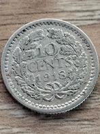 10 cent 1918, Postzegels en Munten, Munten | Nederland, 10 cent, Ophalen of Verzenden