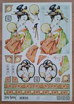 3D-Knipvel - Marij Rahder - Japanse Dame (2), Ophalen of Verzenden, Nieuw, Knipvel