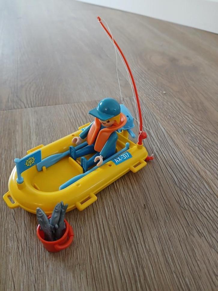PLAYMOBIL Vissersboot 3574, Kinderen en Baby's, Speelgoed | Playmobil, Zo goed als nieuw, Complete set, Ophalen of Verzenden