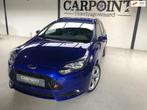 Ford Focus Wagon 2.0 EcoBoost ST-3 250 PK 2014 Recaro Cruise, Auto's, Ford, Gebruikt, 4 cilinders, Blauw, Handgeschakeld