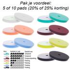 Honderden polijstpads ruim op voorraad bij de Detailschuur., Ophalen of Verzenden