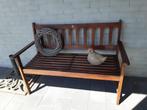 Houten tuinbank, Tuin en Terras, Tuinbanken, Ophalen, Gebruikt, Hout
