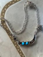 Zilveren Navajo ketting, Sieraden, Tassen en Uiterlijk, Antieke sieraden, Verzenden, Zilver, Ketting