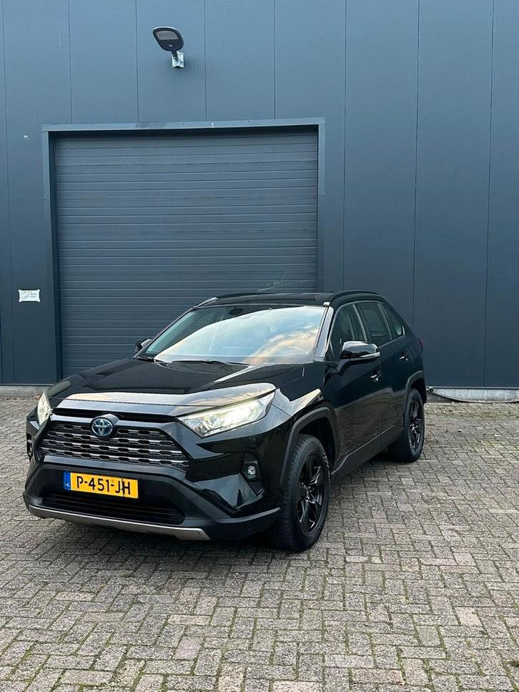 Toyota Rav4 2.5 Hybrid 218pk CVT 2022 Zwart, Auto's, Toyota, Bedrijf, Te koop, Rav4, Hybride Elektrisch/Benzine, Volledig hybride