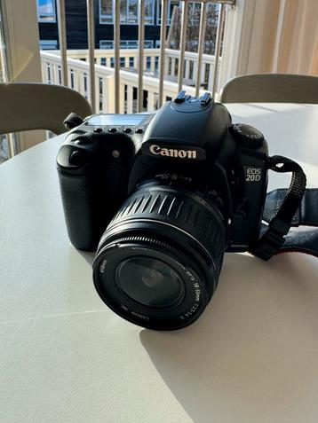 Canon EOS 20D Kit: 2 lenzen, flitser & tas beschikbaar voor biedingen