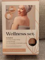Wellness Set - facial brush, head wrap, herbruikbare Watjes, Ophalen of Verzenden, Nieuw, Gehele gezicht