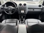 Volkswagen Caddy Maxi 1.2 TSI Highline 7p Navi Leder Cruise, Auto's, Voorwielaandrijving, 15 km/l, Gebruikt, Zwart