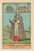 Prachtige steendruk devotieprentje H. Cornelius met gebed, Ophalen of Verzenden, Zo goed als nieuw, Kaart of Prent, Christendom | Katholiek