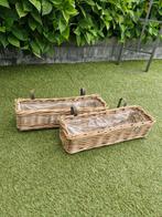 Balkondecoratie, rietenmanden NIEUW, Ophalen, Nieuw, Rond