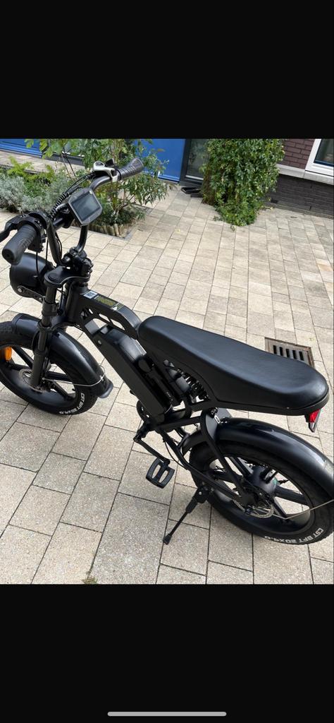 Fatbike V20 - Stoere E-Bike!, Fietsen en Brommers, Elektrische fietsen, Zo goed als nieuw, Overige merken, 51 tot 55 cm, 50 km per accu of meer