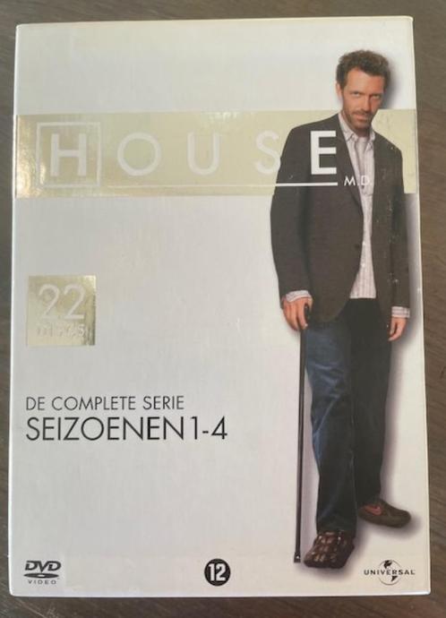 Box met 4 seizoenen van de serie House, Cd's en Dvd's, Dvd's | Tv en Series, Zo goed als nieuw, Drama, Ophalen of Verzenden