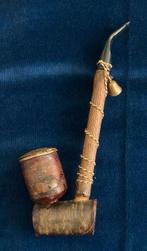 Antieke pijp van hout., Antiek en Kunst, Antiek | Koper en Brons, Ophalen of Verzenden