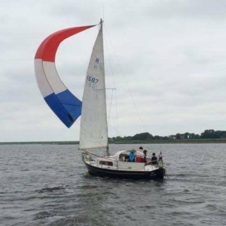 zeilboot, type Bries, compleet met 4 slaapplaatsen & toilet, Watersport en Boten, Kajuitzeilboten en Zeiljachten, Gebruikt, Tourjacht of Cruiser