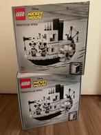 Lego ideas 21317 Steamboat Willie, NIEUW IN DOOS!, Ophalen, Nieuw, Complete set, Lego
