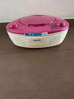 Roze Philips CD en Radiospeler AZ301C, Ophalen of Verzenden, Gebruikt, Philips, Draagbaar